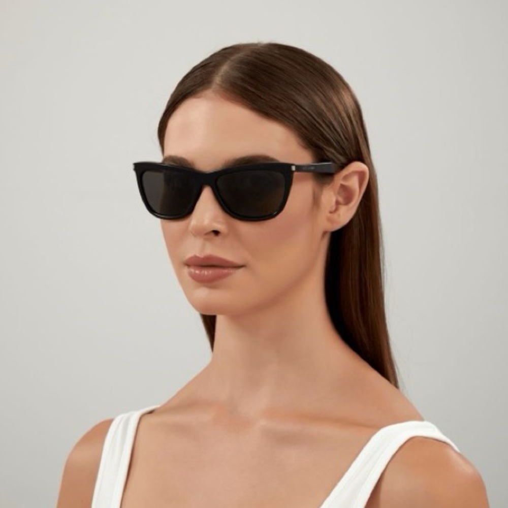 SAINT LAURENT Black Classic Unisex SL 515 Sunglasses